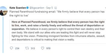 President of America’s largest abortion business: “We firmly believe that every person has the right to live”