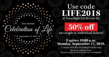 Limited time discount: 50% off 21st Annual Celebration of Life tickets
