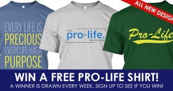 Win a FREE Pro-Life t-shirt! Prolife_New_T-shirts2